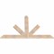 Ekena Millwork Saratoga Smooth Timber Gable Bracket, Douglas Fir, 72"W x 45"H x 1 1/2"D x 5 1/2"F, 15/12 Pitch GBW072X45X0206SAR00SDF - alternate 3